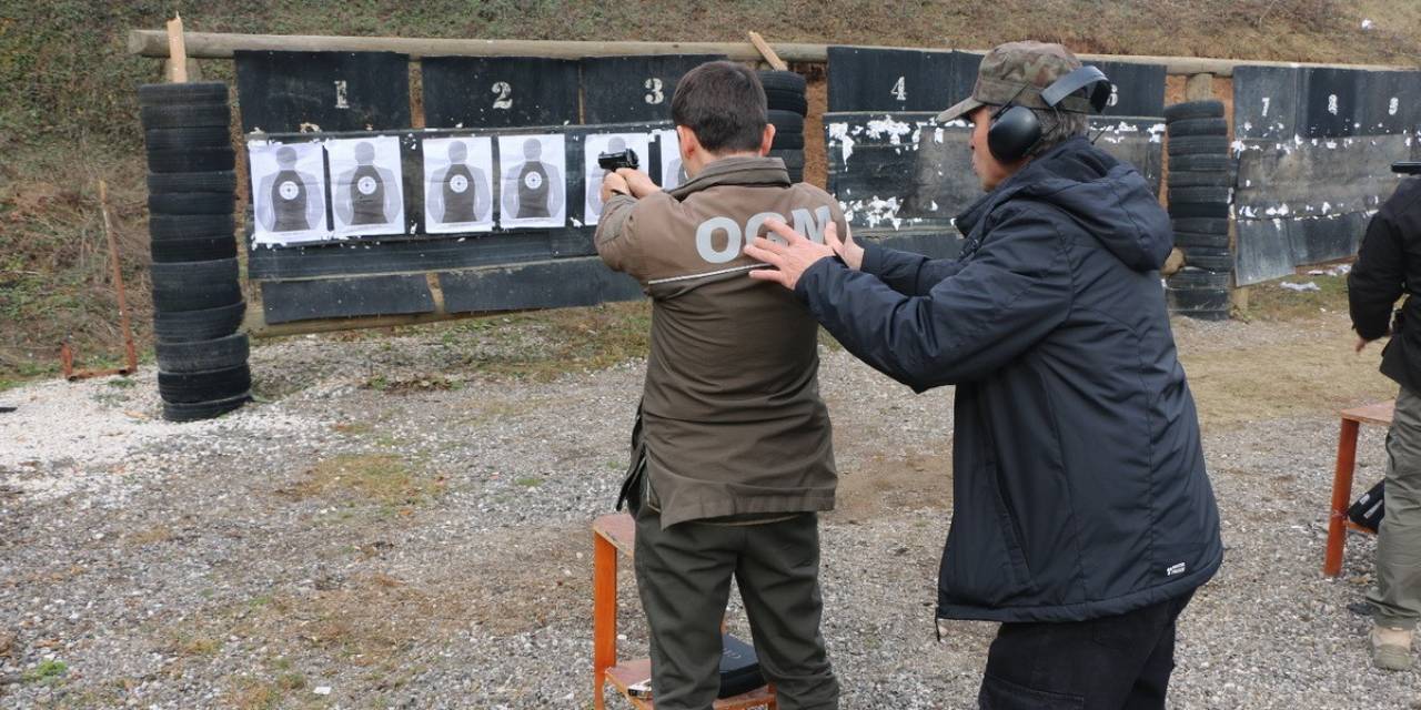 Bolu’da Ormancılara Silah Eğitimi Verildi