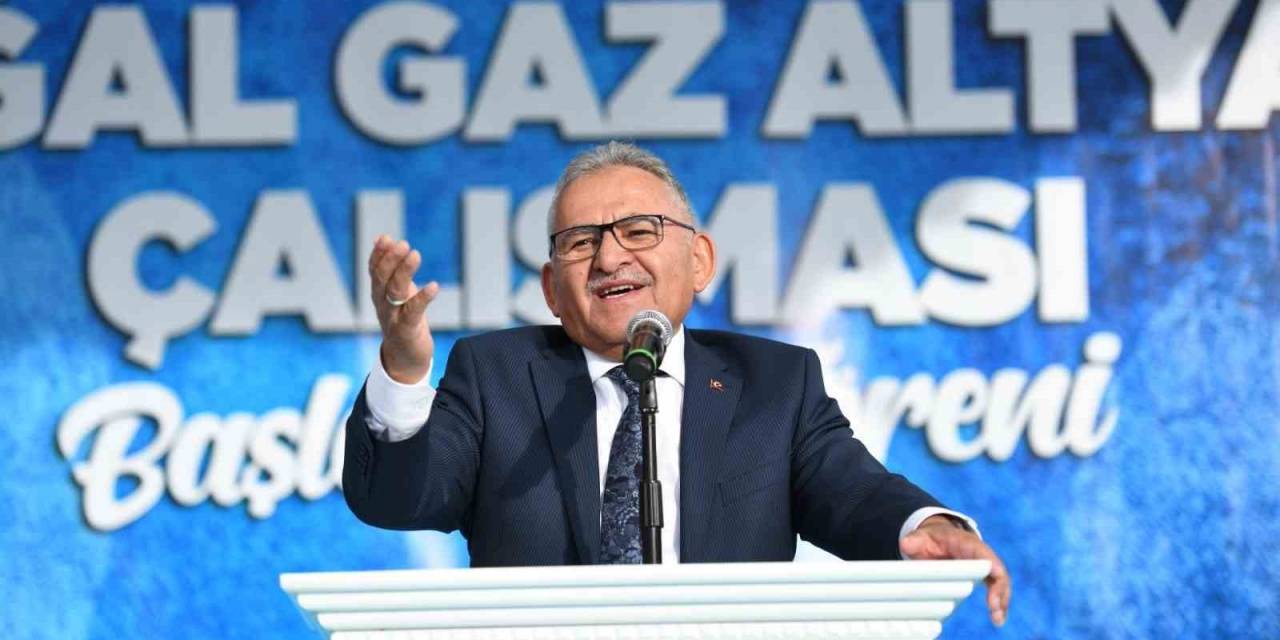 Pınarbaşı Ve Sarız Da Doğalgaza Kavuşacak