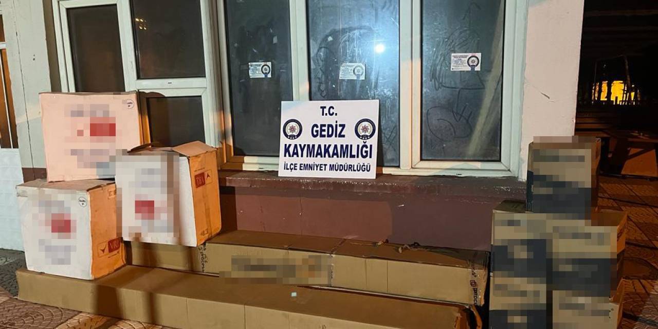 Gediz’de Hırsızlık Zanlısı Çaldığı Eşyalarla Birlikte Yakalandı