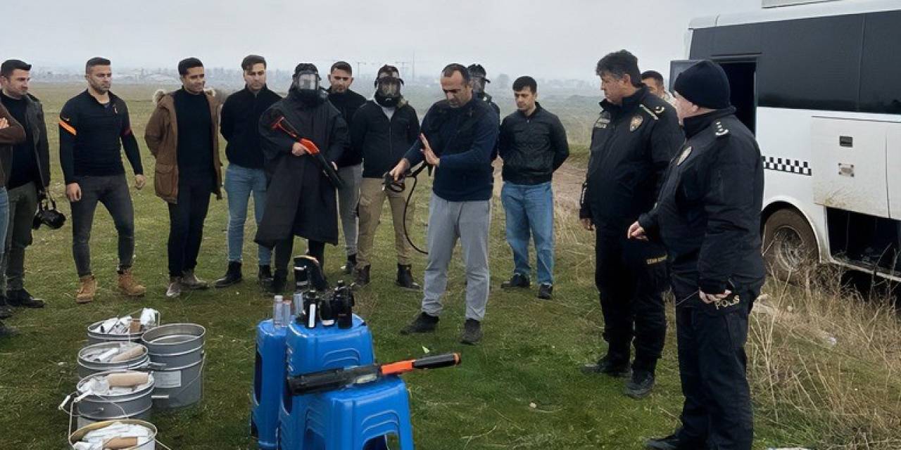 Muş’ta Göz Yaşartıcı Gazlar Ve Gaz Maskelerinin Kullanım Kursu Verildi