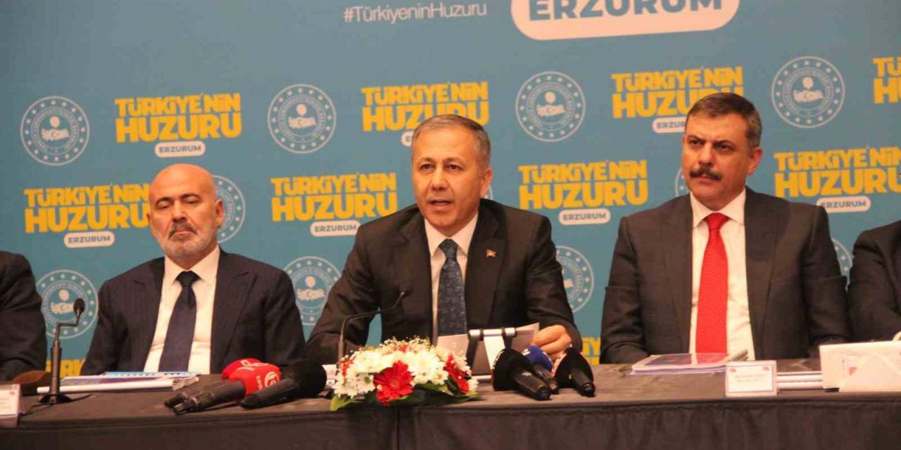 İçişleri Bakanı Yerlikaya: "Kamu Düzenini Bozmaya Çalışan Tüm Yapılanmaları Çökertip Adalete Teslim Edeceğiz"