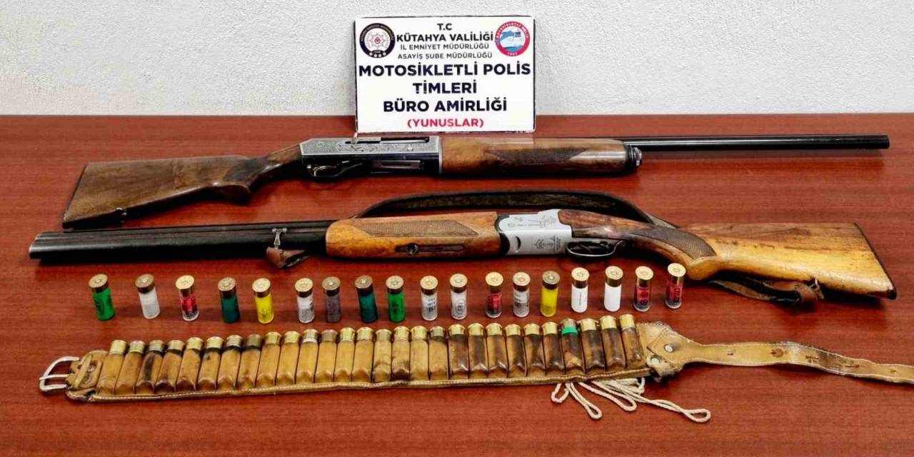Kütahya’da Yunus Timlerince 17 Yaşındaki Gencin Üzerinde Ruhsatsız Tüfek Ele Geçirildi
