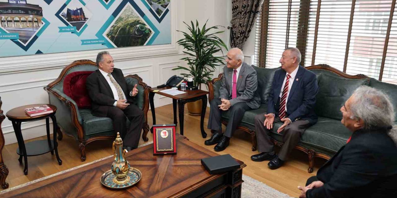 Gazilerden Başkan Yalçın’a Teşekkür