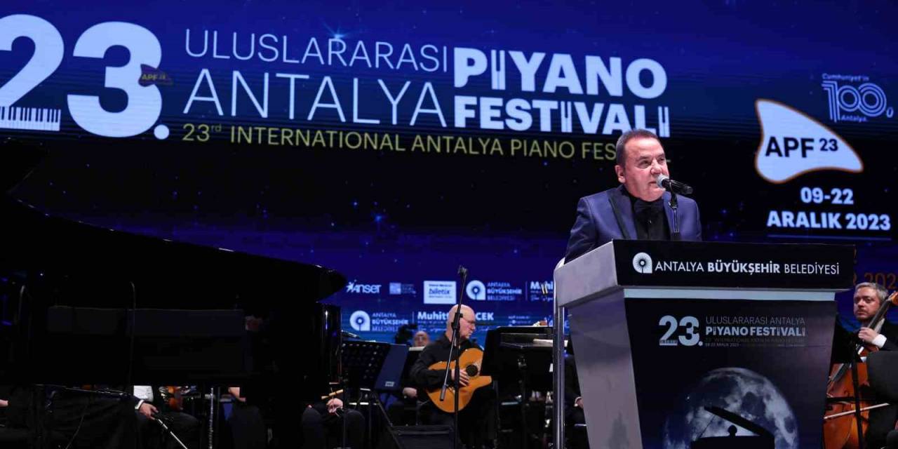 Antalya Piyano Festivali’ne Muhteşem Açılış