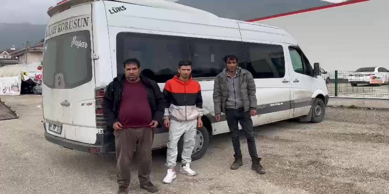 Amasya’da 8 Afgan Göçmenin Yakalandığı Operasyonda 3 Tutuklama