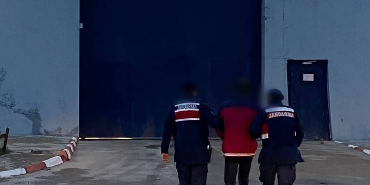 11 Yıl Kesinleşmiş Hapis Cezası Bulunan Şahıs Jandarmadan Kaçamadı
