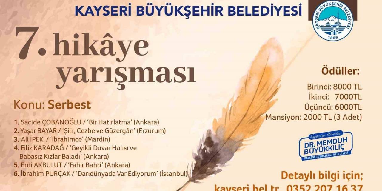 Büyükşehir’in 7’nci Hikâye Yarışması Sonuçlandı