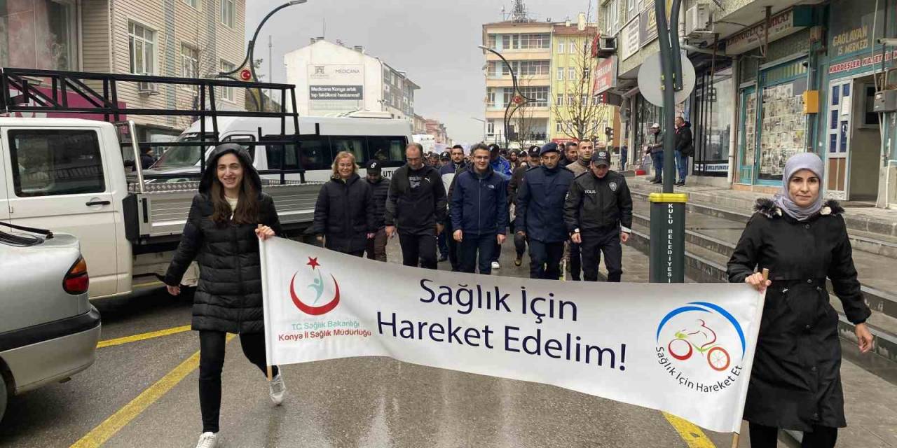 Kulu’da Sağlıklı Yaşam İçin Çeşitli Etkinlikler Gerçekeştirildi