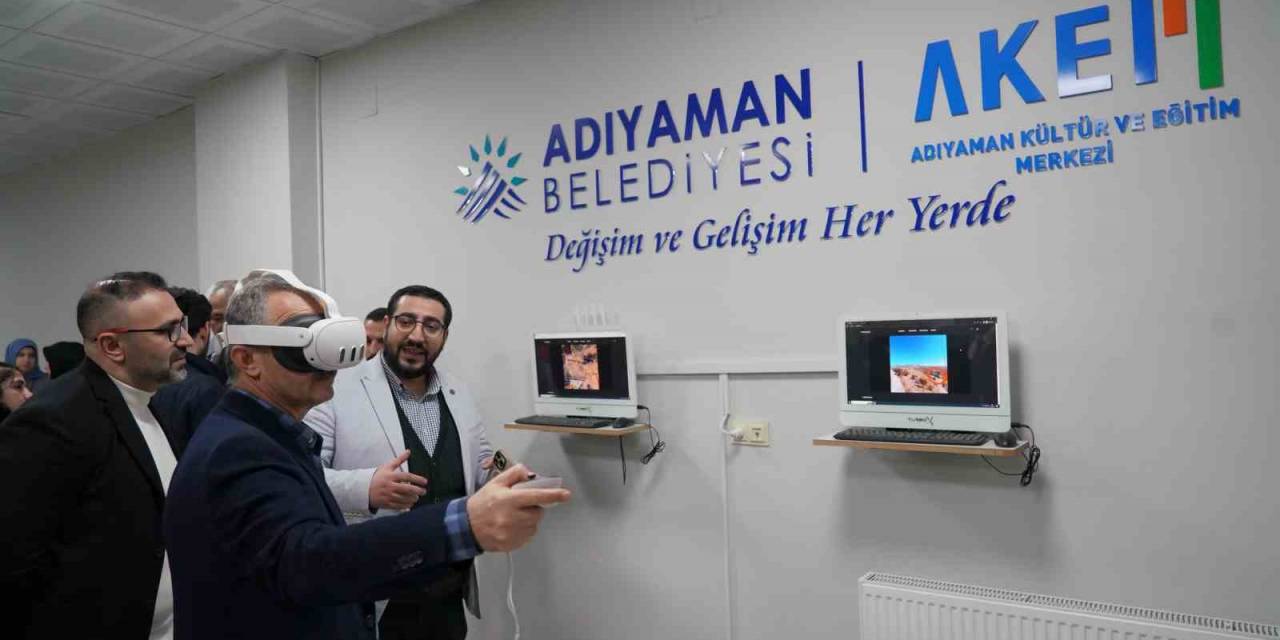 Vatandaşlar Adıyaman’ın Tarihi Yerlerini Sanal Gerçeklilik Gözlüğüyle Gezebilecek