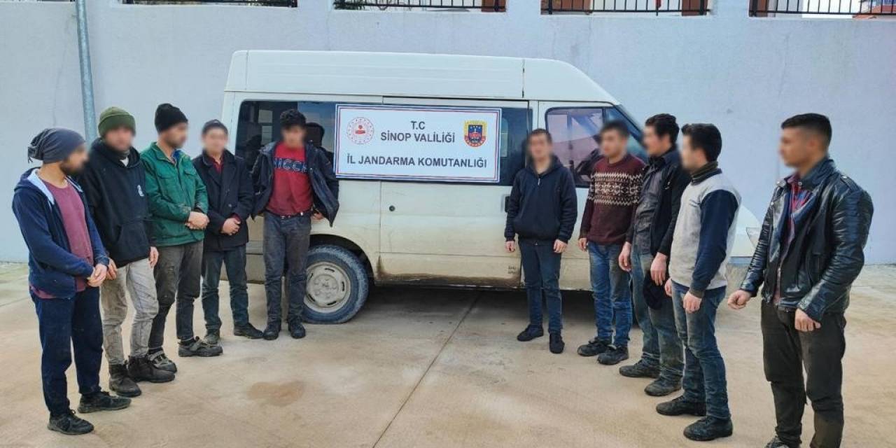 Jandarmadan Düzensiz Göçmen Operasyonu