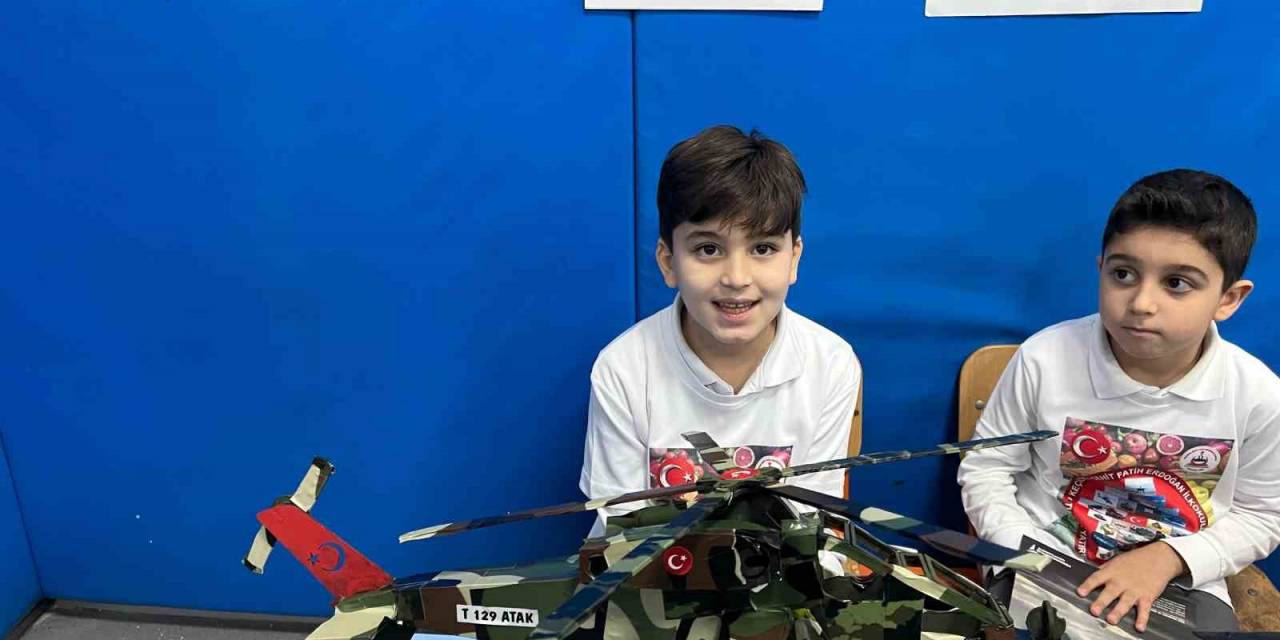 İlkokul Öğrencilerinden ’savunma Sanayii’ Ürünleri Maketi