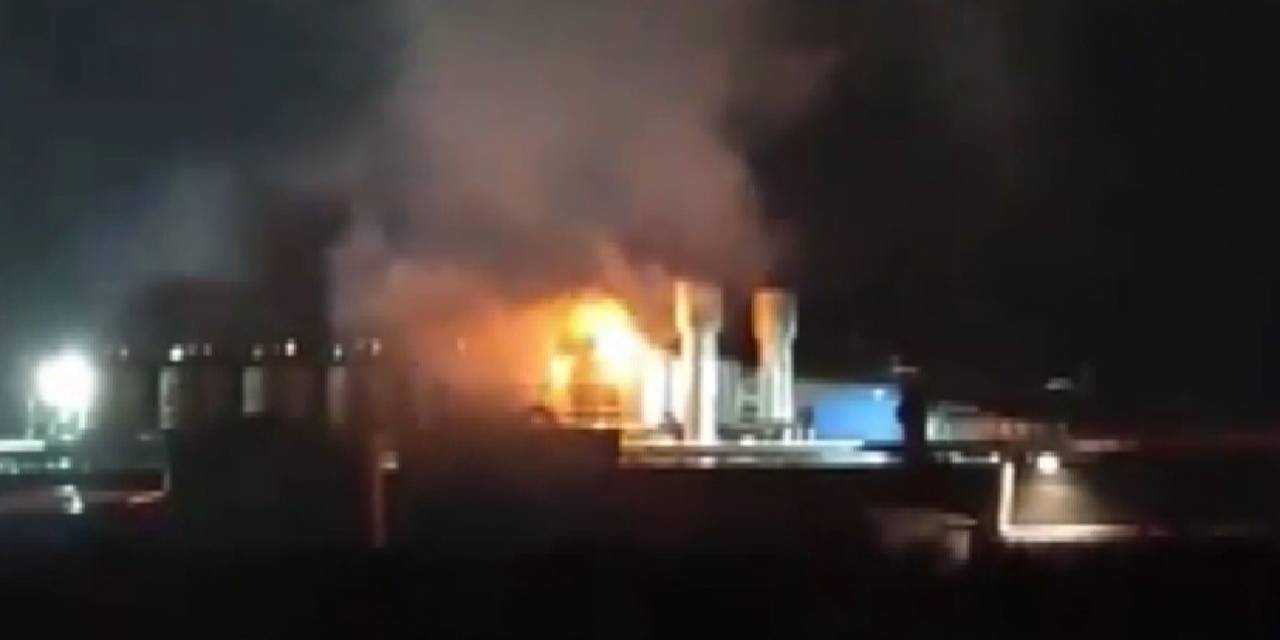 Gaziantep’te Geri Dönüşüm Fabrikasında Yangın