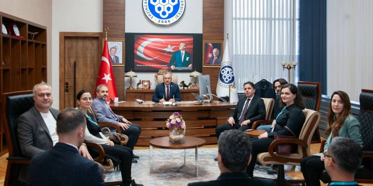 Epdad Ekibi Rektör Levent’i Ziyaret Etti