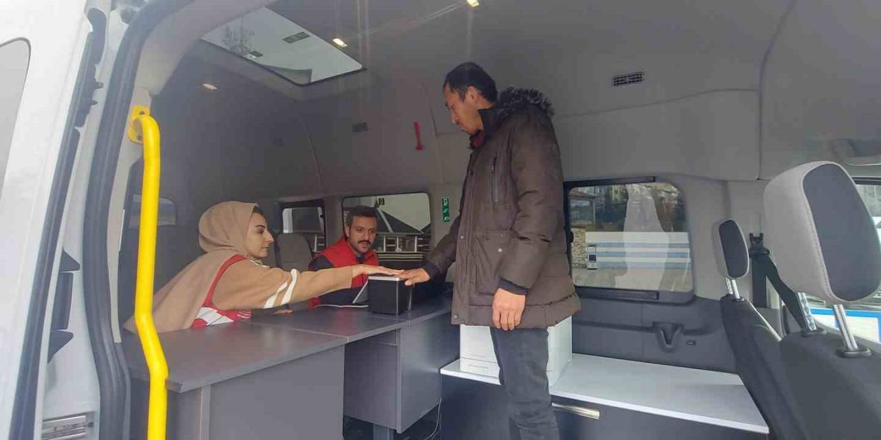 Mobil Göç Noktası Erzurum’da Hizmette