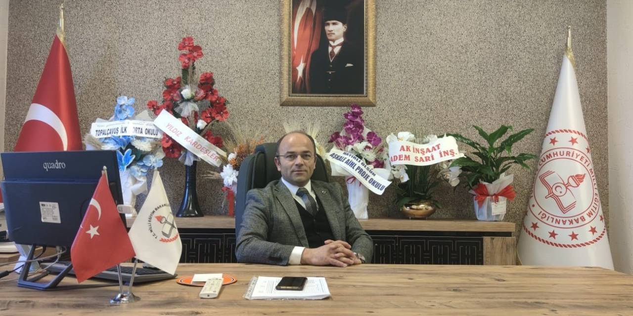 Aşkale İlçe Millî Eğitim Müdürü Kahraman Karalı, Görevine Başladı