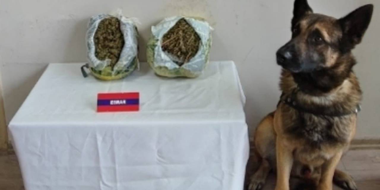 Nar Kasalarından 2 Kilo Uyuşturucu Çıktı