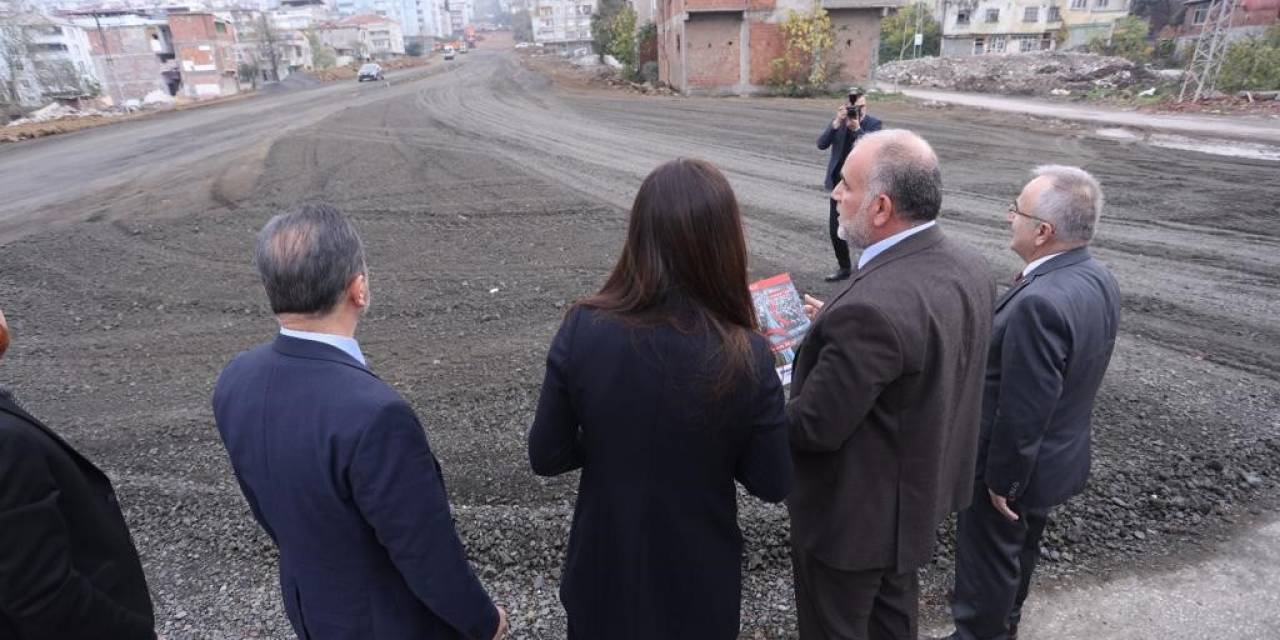 Başkan Sandıkçı: “Canik’e Yeni Bulvar Yolu Kazandırdık”