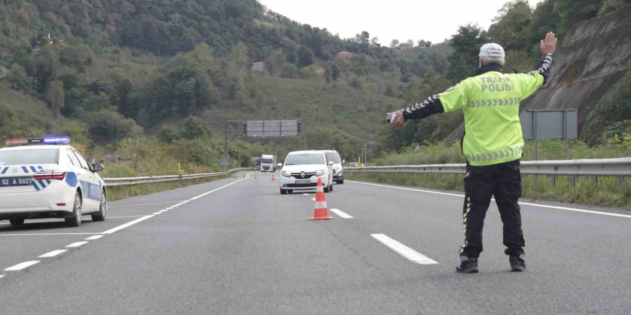 Ordu’da Bir Haftada 16 Binden Fazla Araç Denetlendi