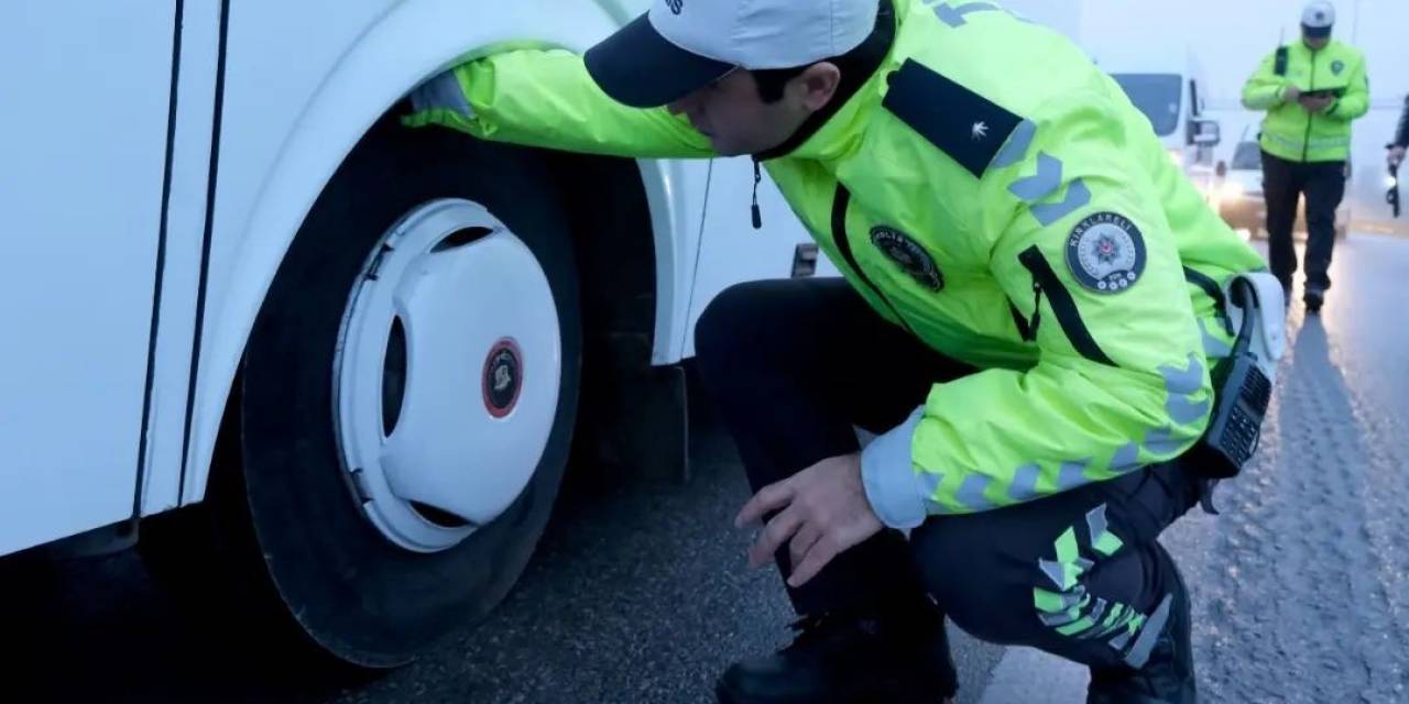 Kırklareli’nde Kış Lastiği Denetimi