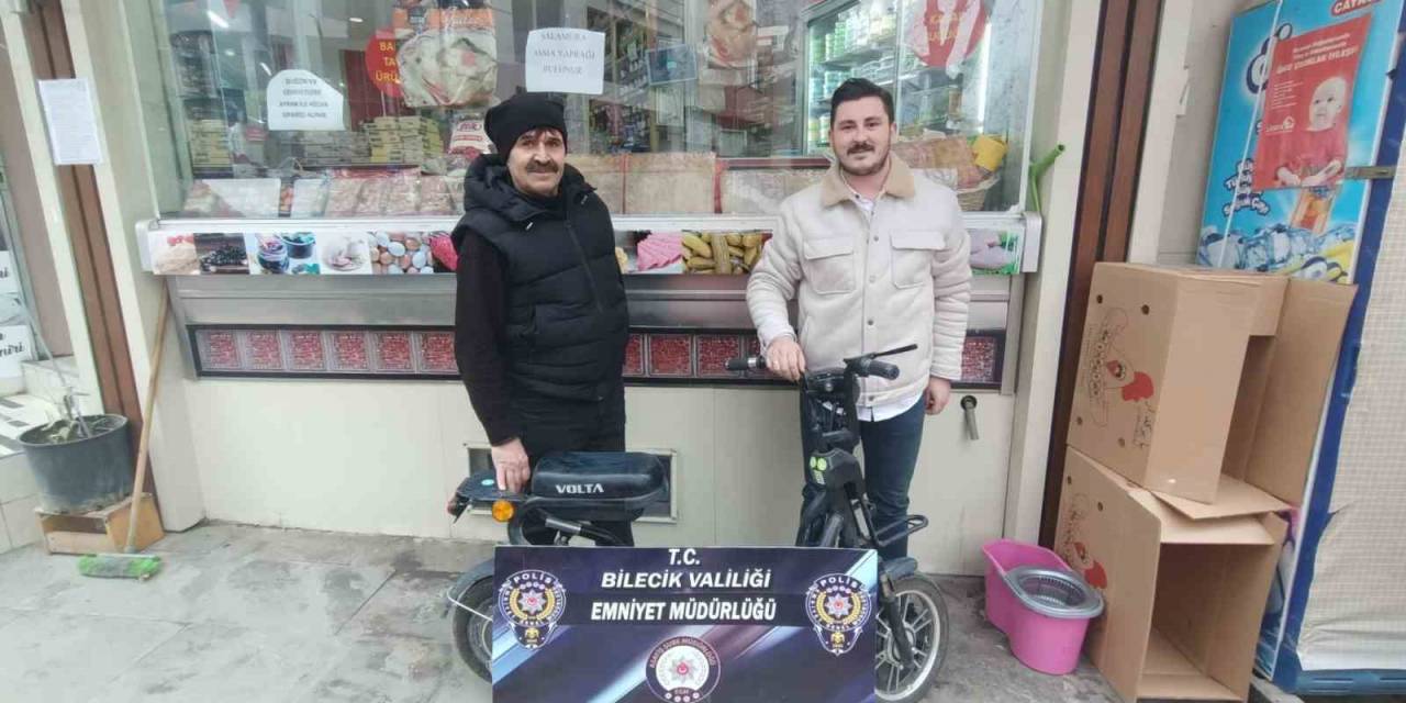 Çalınan Bisiklet Kısa Sürede Bulundu, Sahibine Teslim Edildi