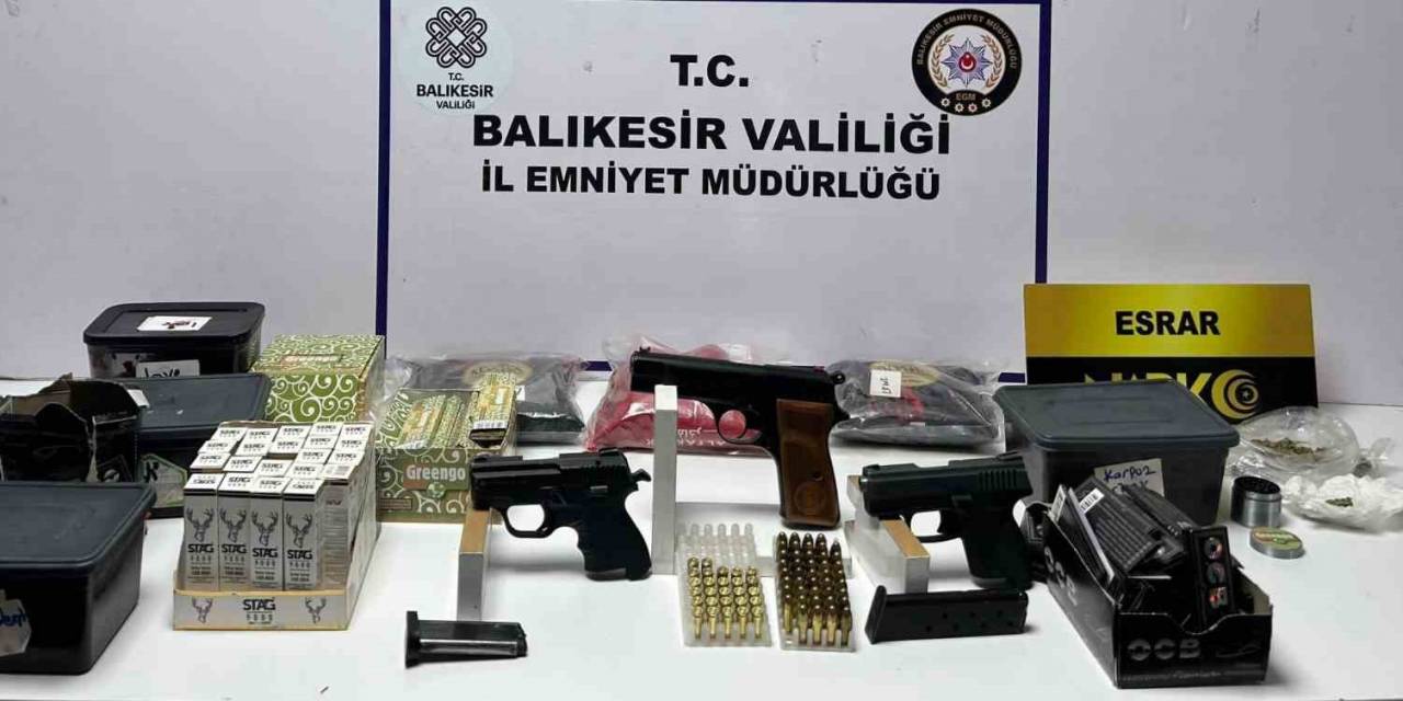 Ayvalık’ta Uyuşturucu Operasyonu