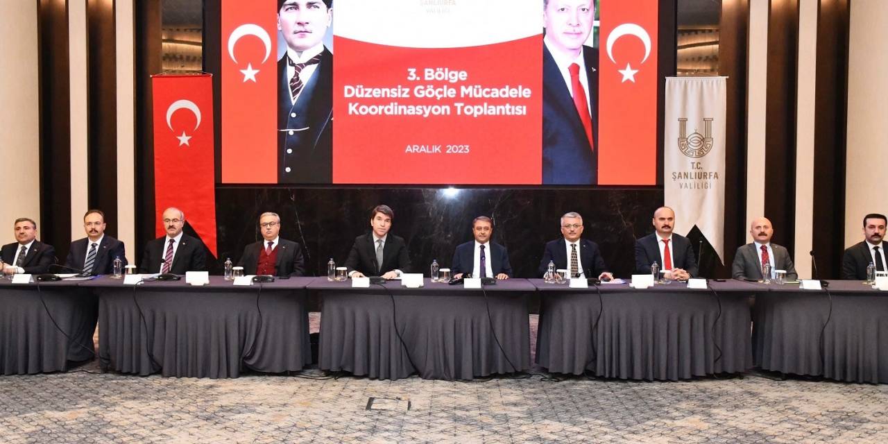 Düzensiz Göçle Mücadele Masaya Yatırıldı