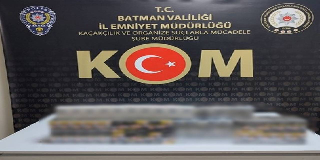 Batman’da Kaçakçılık Operasyonları: 14 Gözaltı