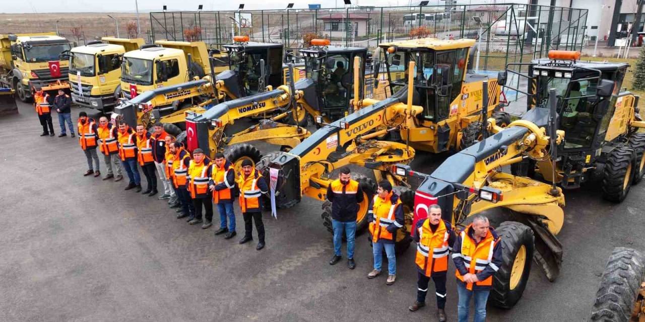 Türkiye’nin Yüzölçümü Bakımından En Büyük 2. Şehri Olan Sivas Kışa Hazır