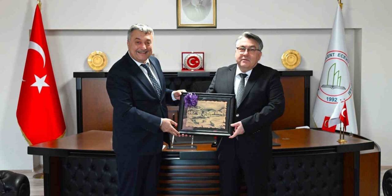 Milli Eğitim Müdürü Bozkan’dan Rektör Özölçer’e İade-i Ziyaret