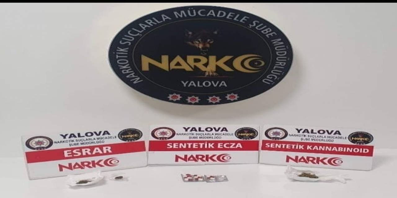 Yalova’da Uyuşturucu Operasyonu: 1 Gözaltı