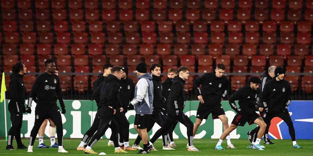 Beşiktaş, Lugano Maçı Hazırlıklarını Tamamladı