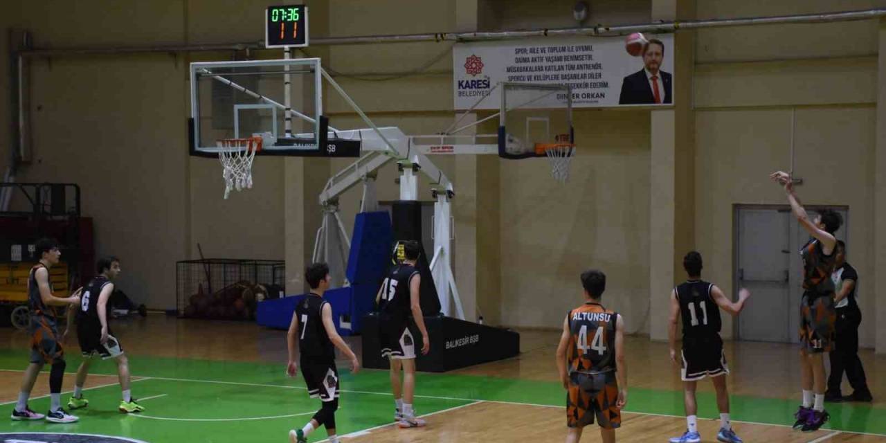 Basketbol ’de İnebey Anadolu Lisesi Balıkesir 2. Oldu
