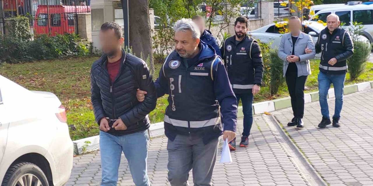 "Kafes" Operasyonunda Yakalanan 3 Kişi Adliyeye Sevk Edildi