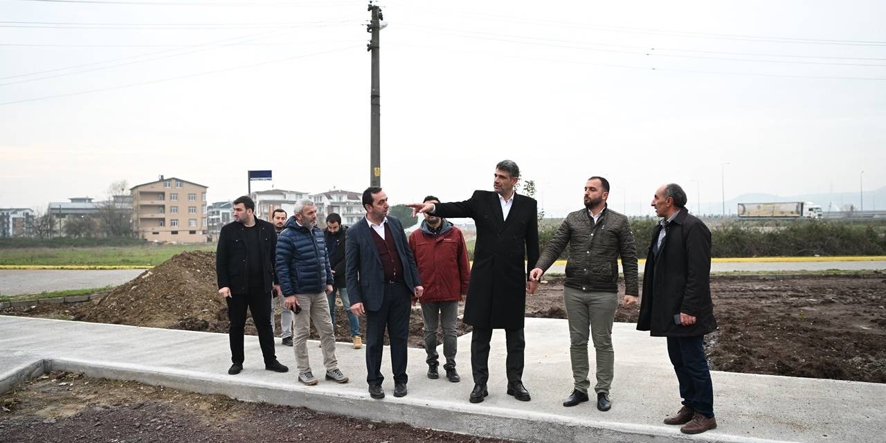 Başkan Kocaman 3 Mahallede Yürütülen Projeleri Yerinde İnceledi