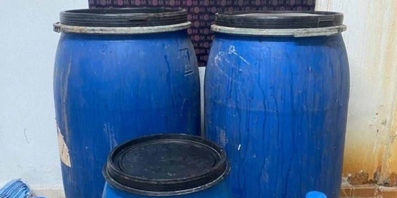 Yılbaşı Öncesi Kaçak İçki Operasyonu: 580 Litre Ele Geçirildi
