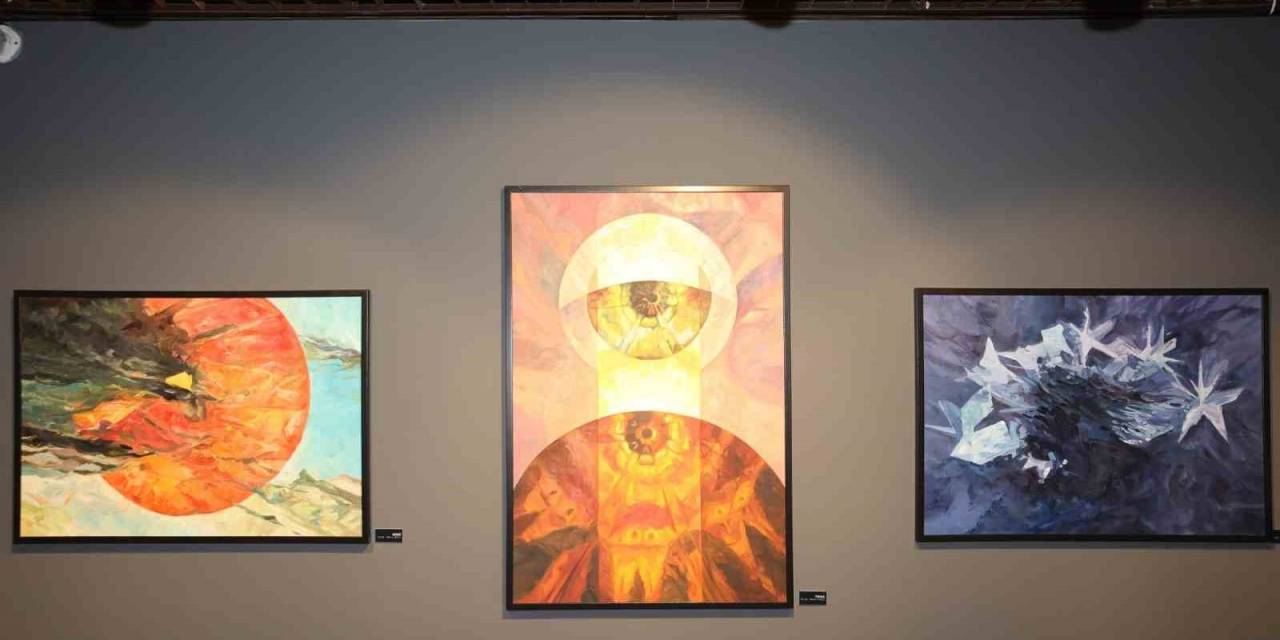 "yol” Resim Sergisi Sanatserverle İle Buluştu