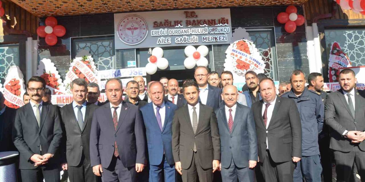 Başkan Oprukçu’nun Ailesi Adına Yaptırdığı Aile Sağlığı Merkezi Açıldı