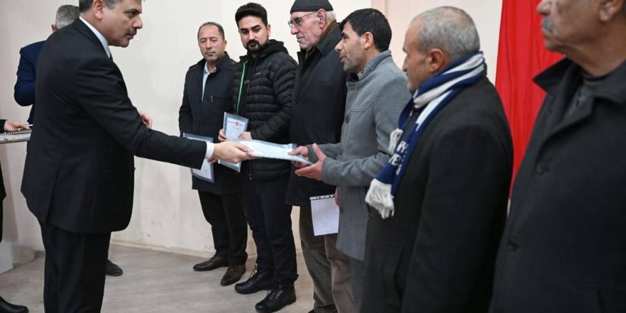 36 Yıllık Tapu Sorunu Çözüldü