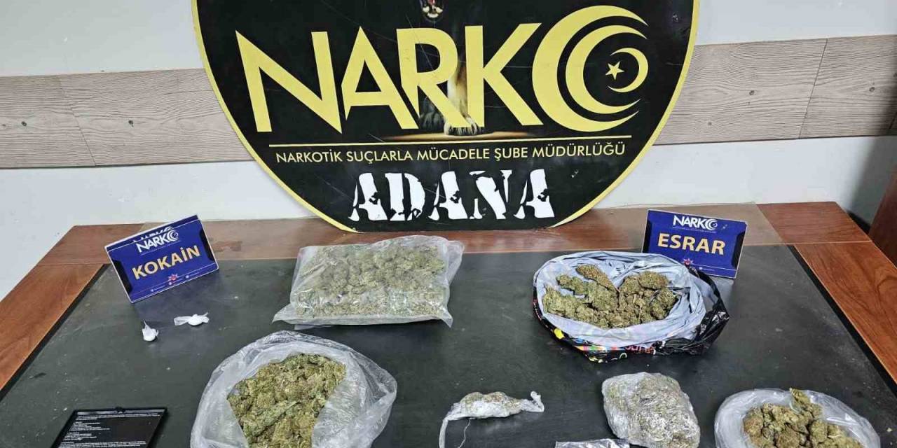 Adana’da Uyuşturucu Sattığı Öne Sürülen 3 Şüpheli Tutuklandı