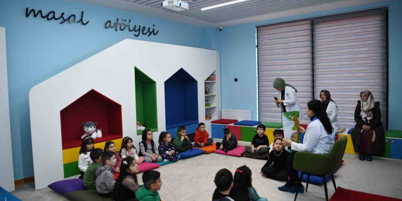 Çocuk Kütüphanesi’nde ’yerli Malı Haftası’ Kutlandı