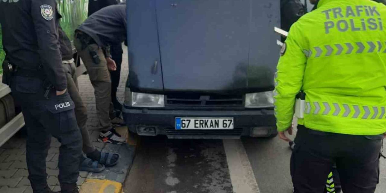 Sahte Plakayla Trafiğe Çıktı; 40 Bin Lira Ceza Yedi