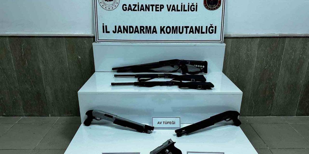 Gaziantep’te Silah Kaçakçılığı Operasyonunda 9 Kişi Yakalandı