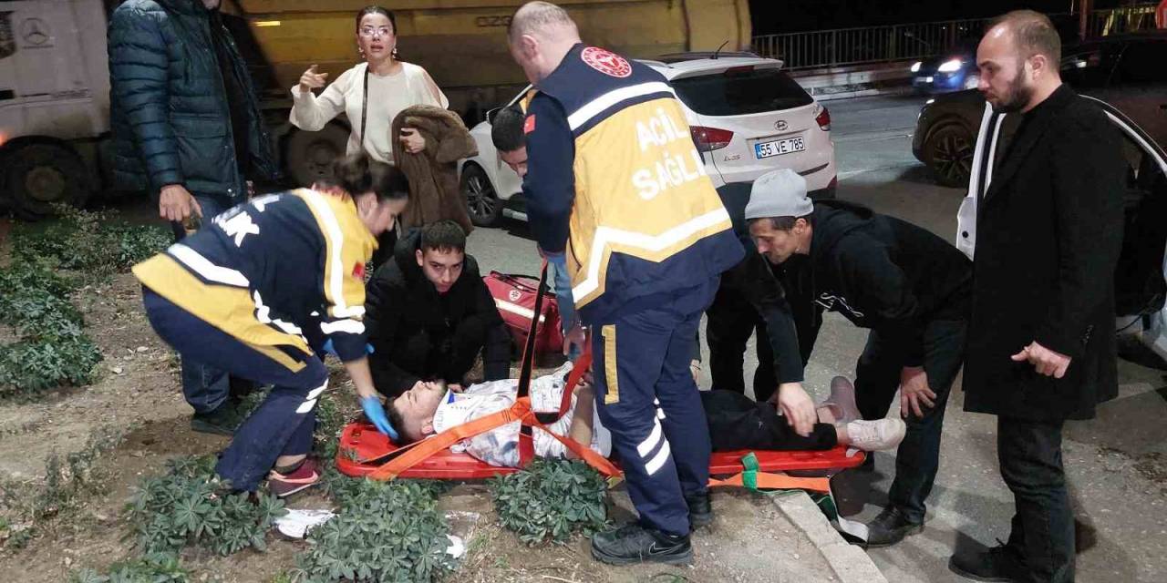 Samsun’da Zincirleme Trafik Kazası: 4 Yaralı
