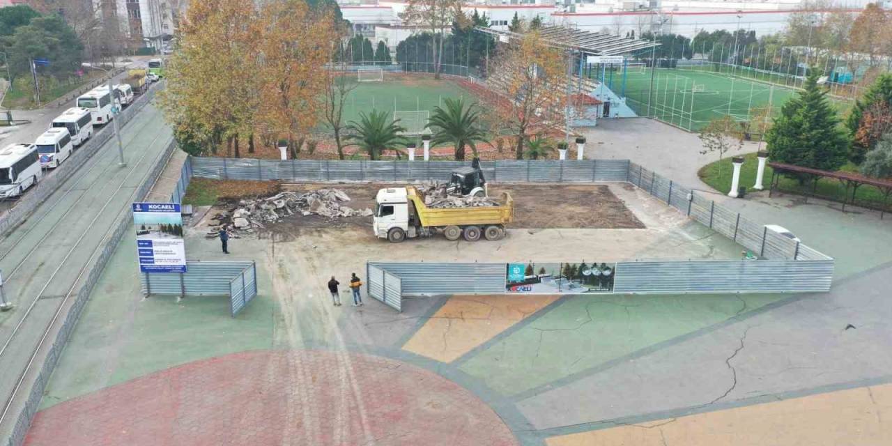 Doğu Kışlaya Skate Park Yapılıyor