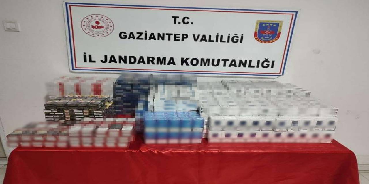Gaziantep’te 150 Bin Tl Değerinde Kaçak Sigara Ele Geçirildi