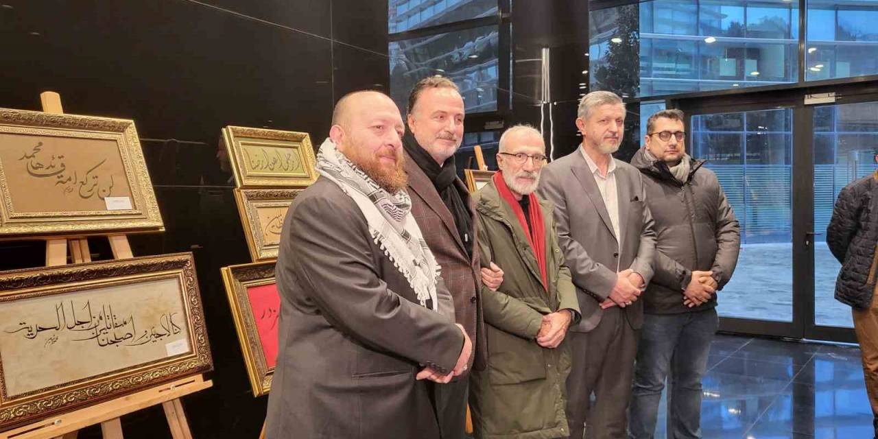 Hat Eserleriyle Gazze’ye Yardım Topladı, İyilik Ödülünün Sahibi Oldu