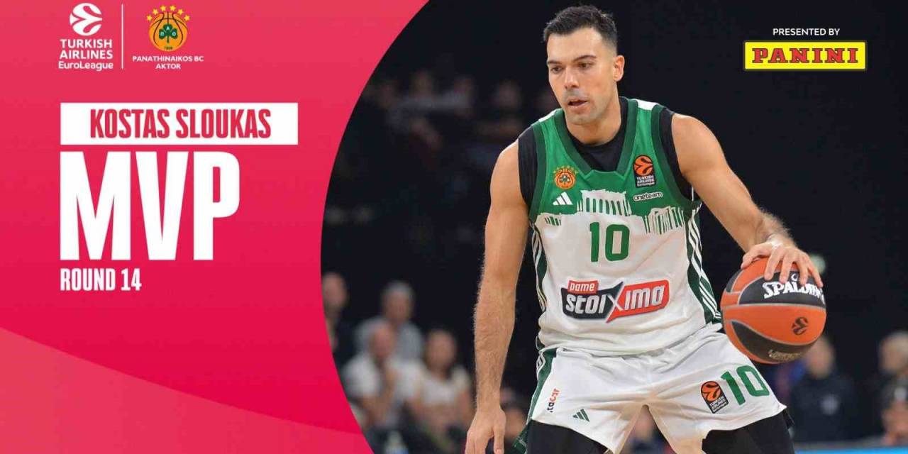 Euroleague’de Haftanın Oyuncusu Kostas Sloukas Oldu