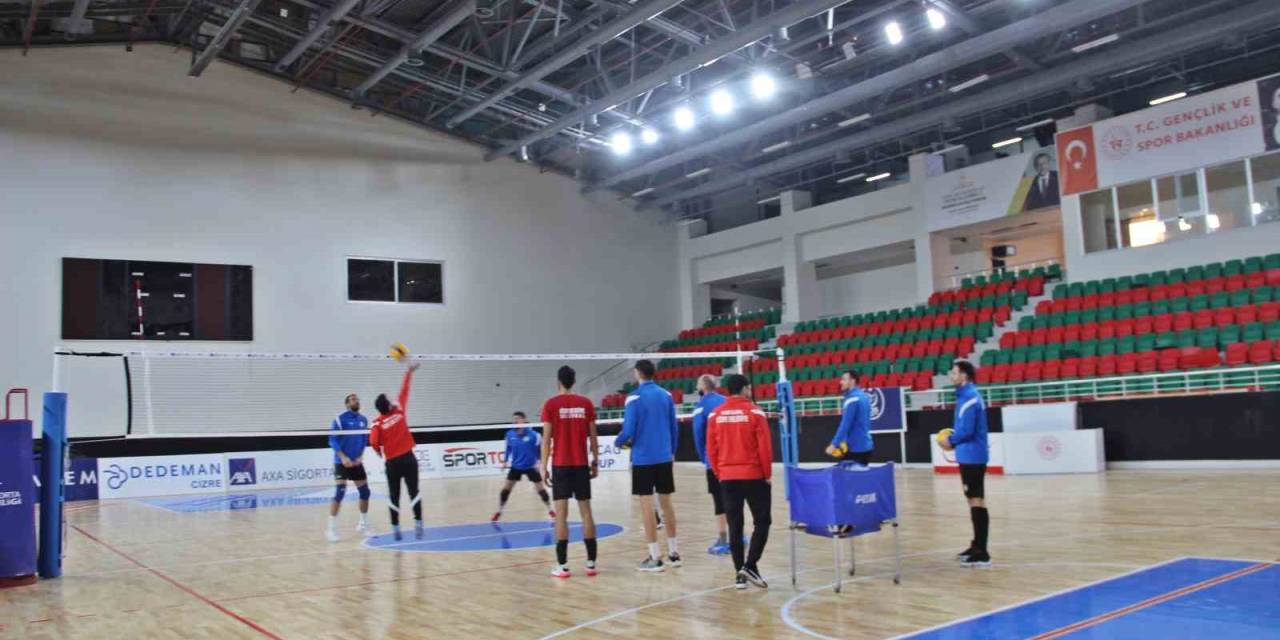 Rams Global Cizre Belediyespor Voleybol Takımı, Develi Belediyespor Maçına Hazır