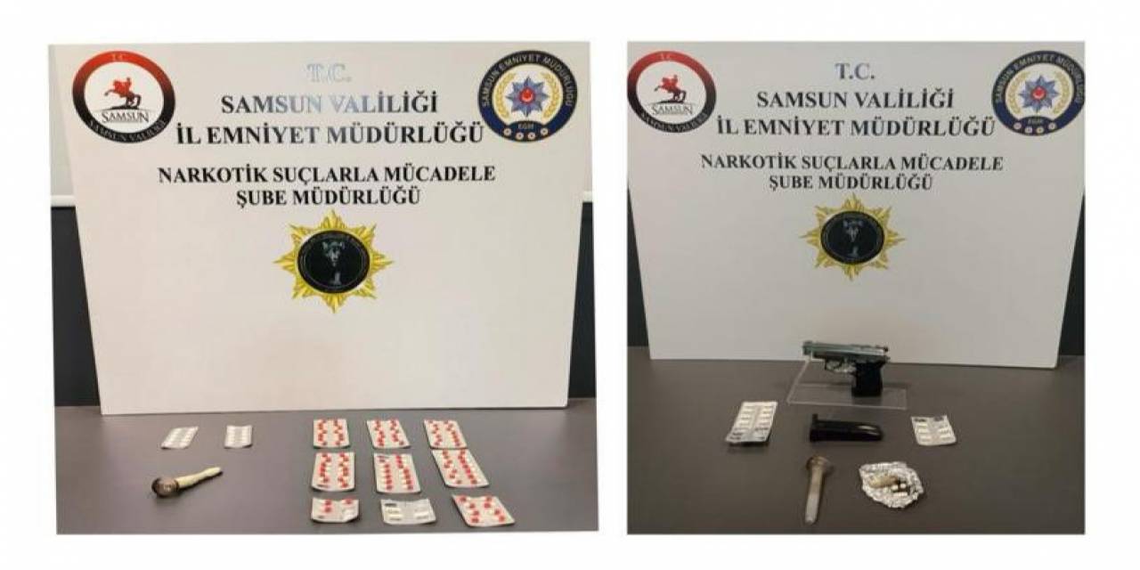 Samsun’da Uyuşturucuyla Mücadele: Çok Sayıda Uyuşturucu Madde Ele Geçirildi, 21 Kişiye Adli İşlem
