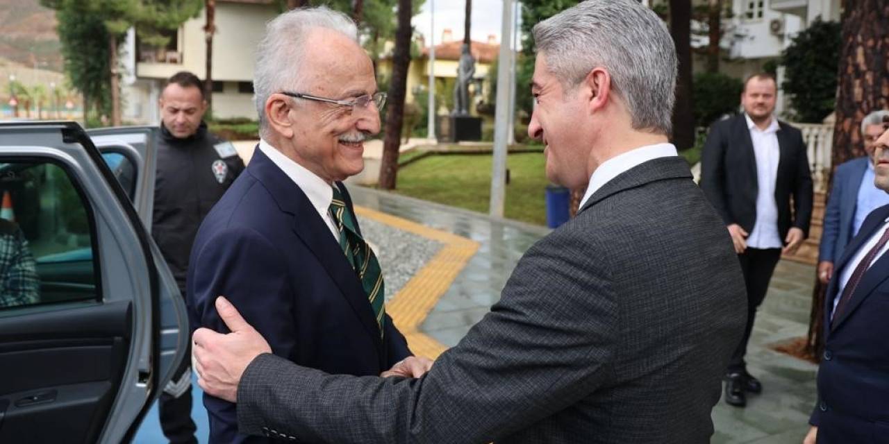 Başkan Oktay, Karayalçın’ı Ağırladı